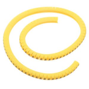 CABLE MARKER BM-2 YELLOW (6) GIFFEX TAIWAN-GENERIC-(1000790)