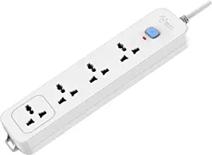 EXTENSION SOCKET UNIVERSAL 4 WAY 5 MTR GONGINU-(1001151) for sale