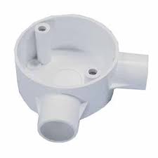 PVC JUNCTION BOX 20MM 3 WAY WHITE DD-Greaves Co-(1000365)