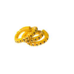CABLE MARKER BM-2 YELLOW (4) GIFFEX TAIWAN-GENERIC-(1000782)