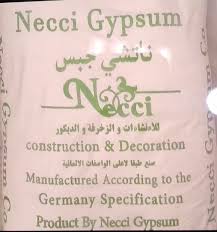 Gypsum Powder 30kg. NECCI 