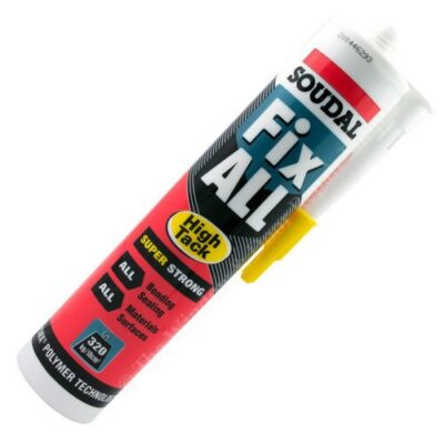  SOUDAL Fix-ALL HIGH TACK Sealant 290ml White   -FOR SALE