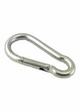 Galvanized Iron Snap Hook Silver 7millimeter For sale