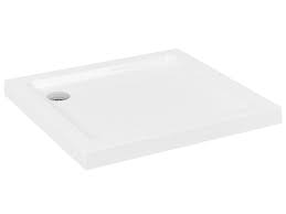 Milano Square Shower Tray, Ceramic, 80 x 80CM, White