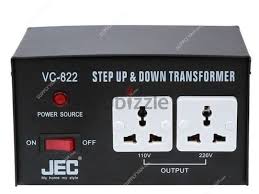 JEC Step Up and Down Transformer Voltage Converter, VC-823, 500W