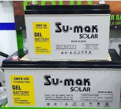 Su-Mak Solar Deep Cycle Gel Battery, SMPB-200, 12V, 200Ah, 10 Hrs