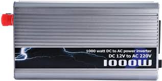 DC to AC Power Inverter, 12VDC to 220VAC, 1000W