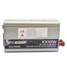 Suoer DC to AC Solar Power Inverter, SAA-1500A, 12VDC to 230VAC, 1500W