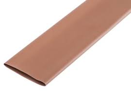 Aftec Heat Shrink Sleeve, HSS-15, 15MM ID Before Shrinking x 7.5MM ID After Shrinking, 100 Mtrs Length, Brown