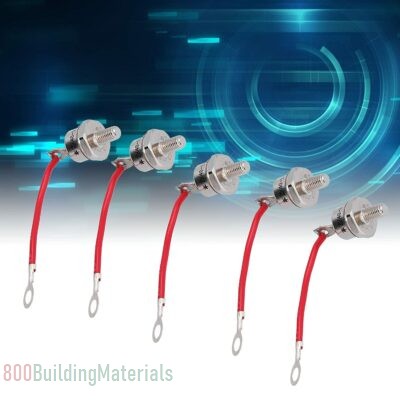 Rectifier Diode, 5 Pcs 40A Rectifier Diode Rectifier Diodes Assortment for Switchgear Operation Power Supply for lectrochemistry for Electrolysis for