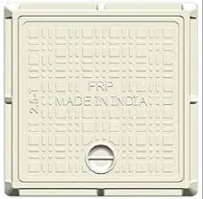 MTR Fiber Reinforced Polymer 3 Tons Capacity Manhole Cover 24 x 24 x 1.3 Inch Square