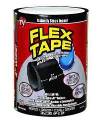 Flex Tape Strong Rubberized Waterproof 4 inchx5ft