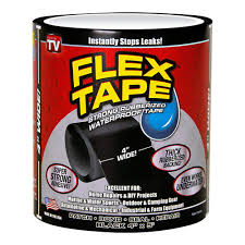 Flex Tape Strong Rubberized Waterproof 4 inchx5ft