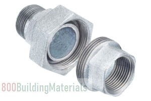 Galvanized screw connection I/E 3/4 conical joint