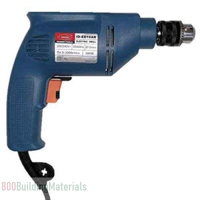 Ideal Blue & Grey Drill Machine ID ED10AR 300W 3000rpm