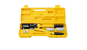 Hydraulic Wire Crimping Tool 10 Ton 7 Dies