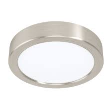 Eglo LED Ceiling light FUEVA 5,160 3000K matt nickel