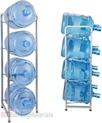 ECVV Water Bottle Holder Cooler Jug Rack4-Tier
