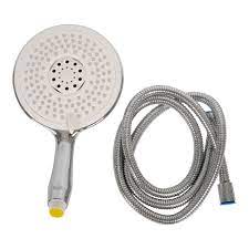 Bagno Hand Shower with Adjustable Hook- 12inch-Silver- HSB-02