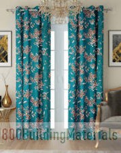 Cortina Eyelet Printed Window Curtains