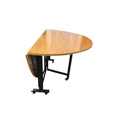 Jilphar Wooden Folding Dining Table- Brown- JP2380