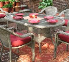 CFC Rattan Outdoor Wicker Garden Table Set – 1726C-1726DT