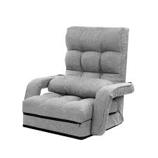 Albawadi Folding and Adjustable Back Sofa Chair with Pillow- DPW000350722