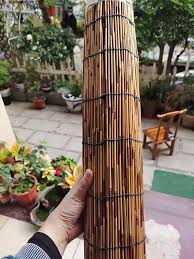 Lingwei Natural Reed Bamboo Curtain Window Blinds DPW000150996 100x200cm