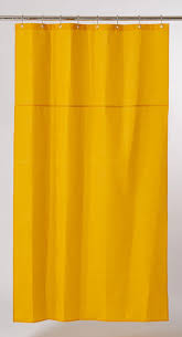 Habaq Plain Design Blackout Curtains DPW000354456 Mustard & White