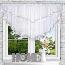 FKL TOP LB-271 Ready Made Curtain with White Satin Ribbon 300 x 85 cm