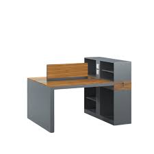 Neo Front MDF Wooden Face to Face Workstation DF-ZT1286