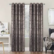 Best Home Modern Design Curtain Swirl Set of 2