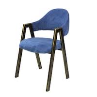 Jilphar Premium Dining Chair JP1077A – Blue & Black
