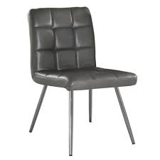 Jilphar Powdered Coated Metal Leg Chair – JP1055- Black
