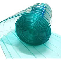 Plastic Curtains Accessories Solid Pattern Daijin-50m Green