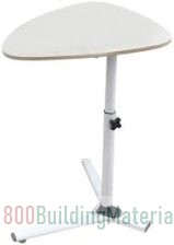 ZSD Liftable 360-degree Rotating Bedside Laptop Table- White Maple- ALS-400467