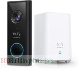 eufy Security, Wireless Video Doorbell (Battery-Powered) with 2K HD Brands-world.1-08