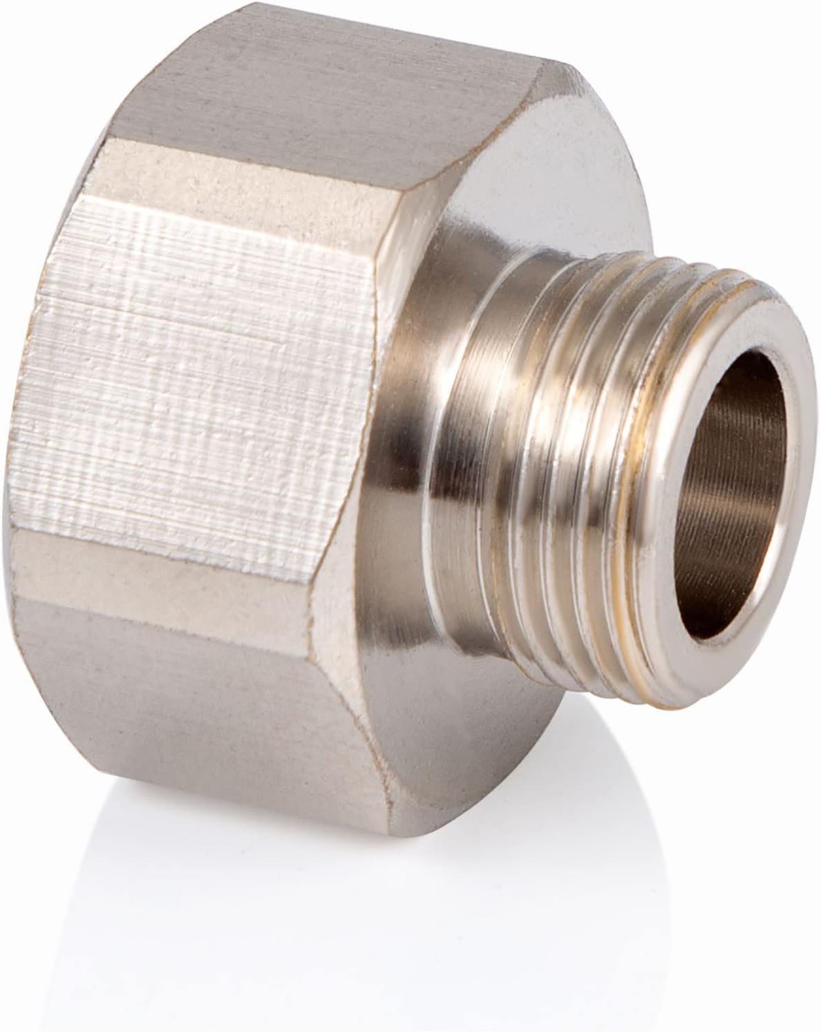 Reducer Pipe Adapter 1/2 Female Npt to 3/8 Male Npt Brass Fitting