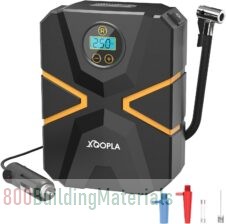 Xoopla Tire Inflator Portable Air Compressor 1.5X Faster Inflation/21mm