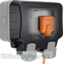 BG Electrical WP22-01 Double Weatherproof Outdoor Switched Power Socket