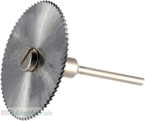 HSS Rotary Blades Cutting Discs With Mandrel Cut-Off Circular Saw – 5Pcs