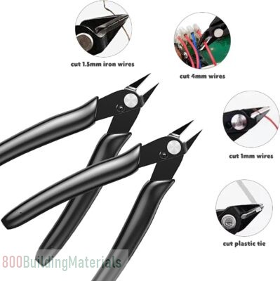 BIGTHREE Wire Cutters Side Cutters – 2 Pcs