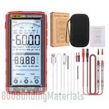 Eacam 6000 Counts Digital Multimeter Smart Anti-burn Rechargeable Universal Meter NCV Tester 5-inch Large LCD with Backlit Flashlight for Voltage Curr